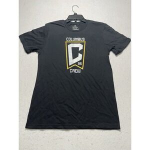Columbus Crew MLS T-Shirt‎ Black Men's Small Soccer Football New